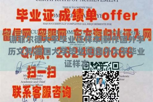 谢菲尔德大学毕业证样本|制作国外学历文凭|德国大学毕业证|国外大学毕业证样本