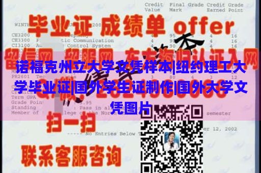 诺福克州立大学文凭样本|纽约理工大学毕业证|国外学生证制作|国外大学文凭图片