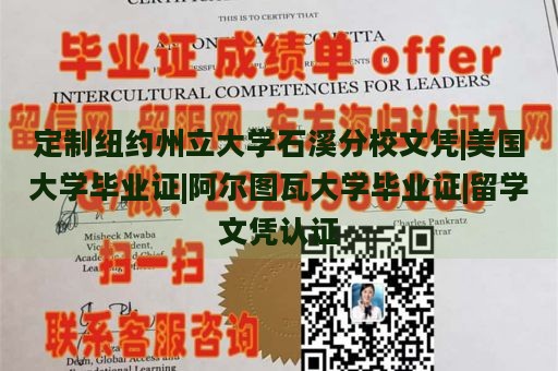 定制纽约州立大学石溪分校文凭|美国大学毕业证|阿尔图瓦大学毕业证|留学文凭认证