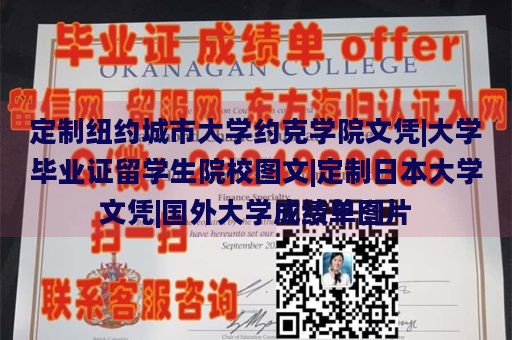 定制纽约城市大学约克学院文凭|大学毕业证留学生院校图文|定制日本大学文凭|国外大学成绩单图片