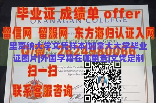 里贾纳大学文凭样本|加拿大大学毕业证图片|外国学籍在哪里查|文凭定制