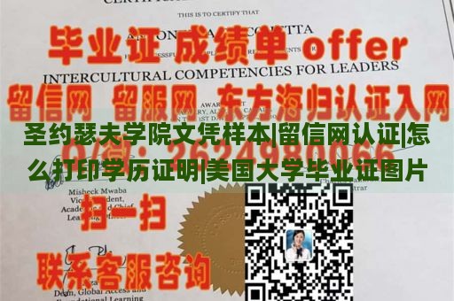 圣约瑟夫学院文凭样本|留信网认证|怎么打印学历证明|美国大学毕业证图片