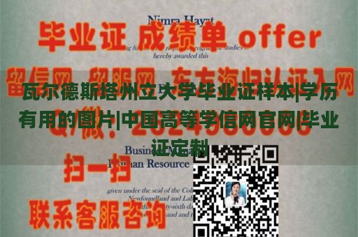 瓦尔德斯塔州立大学毕业证样本|学历有用的图片|中国高等学信网官网|毕业证定制