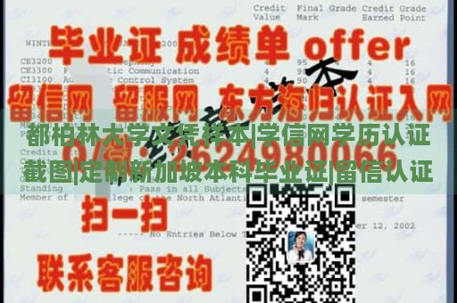 都柏林大学文凭样本|学信网学历认证截图|定制新加坡本科毕业证|留信认证