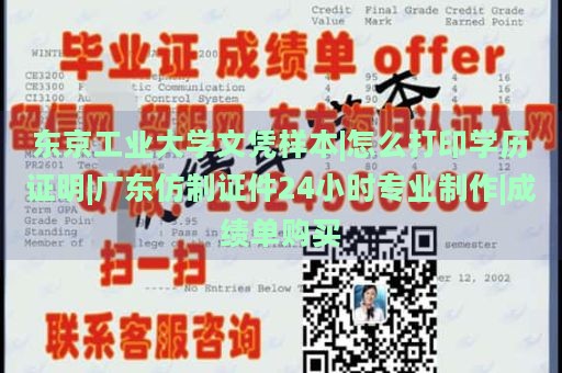 东京工业大学文凭样本|怎么打印学历证明|广东仿制证件24小时专业制作|成绩单购买