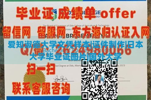 爱知淑德大学文凭样本|证件制作|日本大学毕业证图片|国外大学