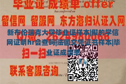 新布伦瑞克大学毕业证样本|假的学信网证明hr会查吗|法国文凭证书样本|毕业证成绩单