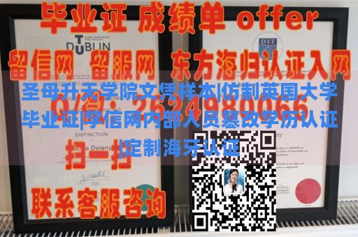 圣母升天学院文凭样本|仿制英国大学毕业证|学信网内部人员篡改学历认证|定制海牙认证