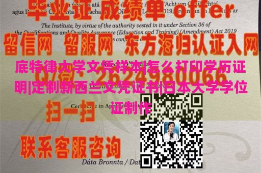 底特律大学文凭样本|怎么打印学历证明|定制新西兰文凭证书|日本大学学位证制作