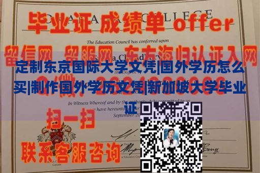 定制东京国际大学文凭|国外学历怎么买|制作国外学历文凭|新加坡大学毕业证