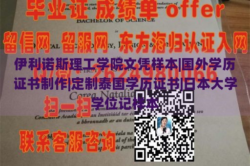 伊利诺斯理工学院文凭样本|国外学历证书制作|定制泰国学历证书|日本大学学位记样本