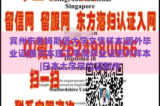 宾州布鲁姆斯堡大学文凭样本|国外毕业证|墨尔本理工学院毕业证照片样本|日本大学学位证制作