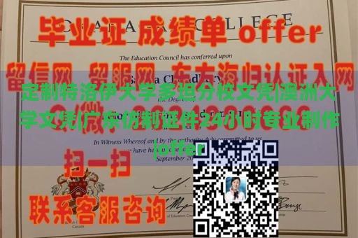 定制特洛伊大学多坦分校文凭|澳洲大学文凭|广东仿制证件24小时专业制作|offer