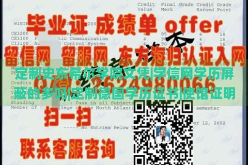 定制史东希尔学院文凭|学信网学历屏蔽的多吗|定制德国学历证书|使馆证明