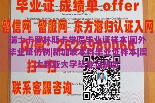 瑞典卡罗林斯卡学院毕业证样本|国外毕业证仿制|新加坡本科毕业证样本|澳大利亚大学毕业证样本