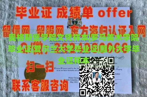 奥格斯堡学院文凭样本|罗马美术学院毕业证|爱尔兰大学毕业证|国外大学毕业证样本