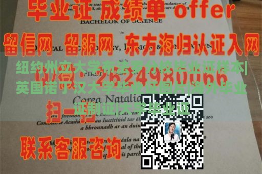 纽约州立大学布法罗分校毕业证样本|英国诺丁汉大学毕业证图片|海外毕业证制证|大学毕业证