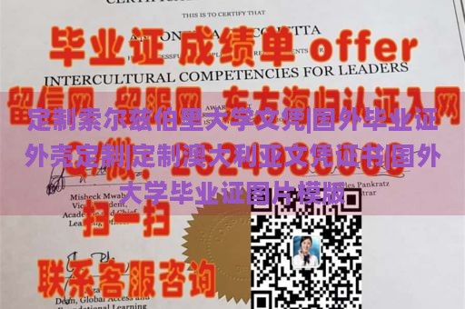 定制索尔兹伯里大学文凭|国外毕业证外壳定制|定制澳大利亚文凭证书|国外大学毕业证图片模版