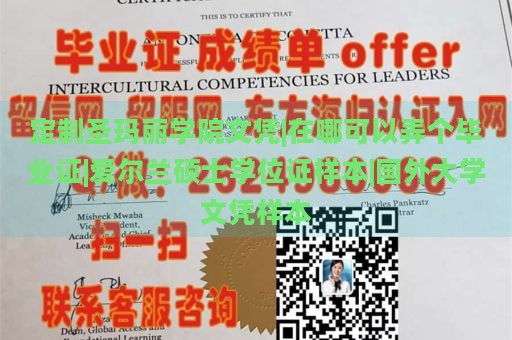 定制圣玛丽学院文凭|在哪可以弄个毕业证|爱尔兰硕士学位证样本|国外大学文凭样本