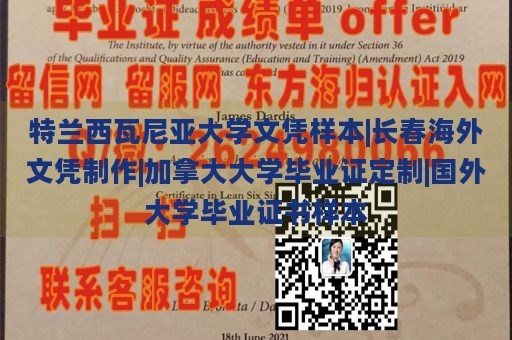 特兰西瓦尼亚大学文凭样本|长春海外文凭制作|加拿大大学毕业证定制|国外大学毕业证书样本