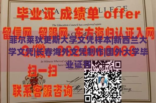 菲尔莱狄更斯大学文凭样本|新西兰大学文凭|长春海外文凭制作|国外大学毕业证书