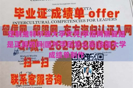 定制维特尔波大学文凭|学信网黑夏姐是正规的吗|国外学历怎么买|法国大学成绩单制作