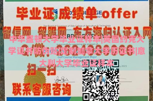 中华盛唐大学毕业证样本|英国约克大学证书防伪贴|定制加拿大学历证书|意大利大学毕业证样本