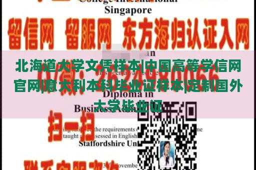 北海道大学文凭样本|中国高等学信网官网|意大利本科毕业证样本|定制国外大学毕业证