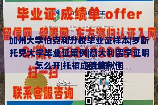 加州大学伯克利分校毕业证样本|罗斯托克大学毕业证案例|意大利留学证明怎么开|托福成绩单制作