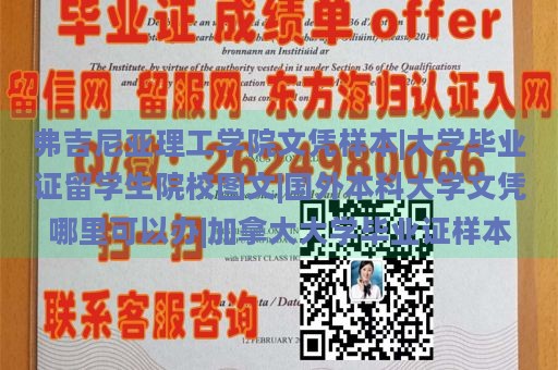 弗吉尼亚理工学院文凭样本|大学毕业证留学生院校图文|国外本科大学文凭哪里可以办|加拿大大学毕业证样本