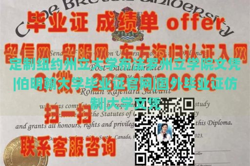 定制纽约州立大学布法罗州立学院文凭|伯明翰大学毕业证官网|国外毕业证仿制|大学文凭