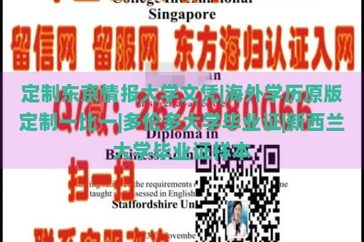 定制东京情报大学文凭|海外学历原版定制一比一|多伦多大学毕业证|新西兰大学毕业证样本