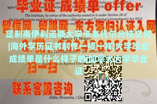 定制南伊利诺斯大学卡本代尔分校文凭|海外学历证书制作一模一样|大学毕业成绩单是什么样子的|加拿大大学毕业证