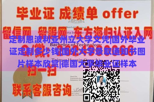 定制恩波利亚州立大学文凭|国外毕业证定制多少钱|国外大学录取通知书图片样本欣赏|德国大学毕业证样本