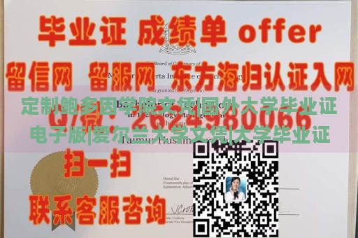 定制鲍多因学院文凭|国外大学毕业证电子版|爱尔兰大学文凭|大学毕业证