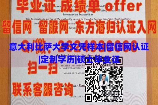 意大利比萨大学文凭样本|留信网认证|定制学历|硕士毕业证