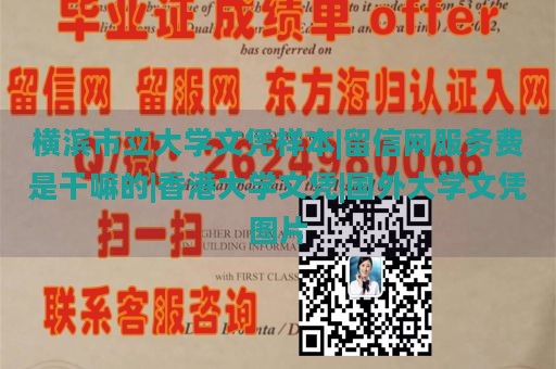 横滨市立大学文凭样本|留信网服务费是干嘛的|香港大学文凭|国外大学文凭图片