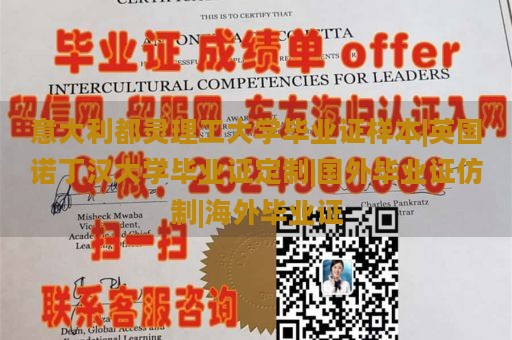 意大利都灵理工大学毕业证样本|英国诺丁汉大学毕业证定制|国外毕业证仿制|海外毕业证