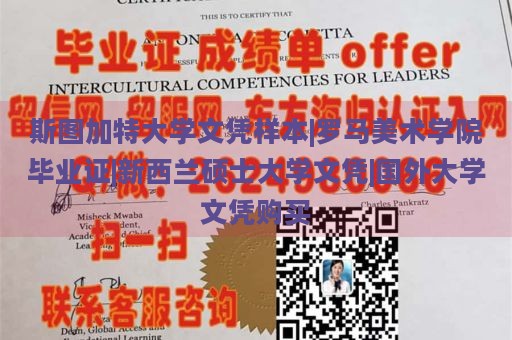 斯图加特大学文凭样本|罗马美术学院毕业证|新西兰硕士大学文凭|国外大学文凭购买