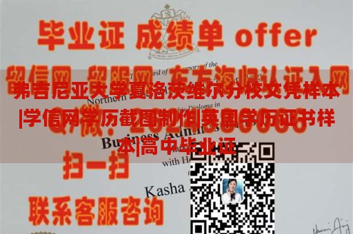 弗吉尼亚大学夏洛茨维尔分校文凭样本|学信网学历截图制作|英国学历证书样本|高中毕业证