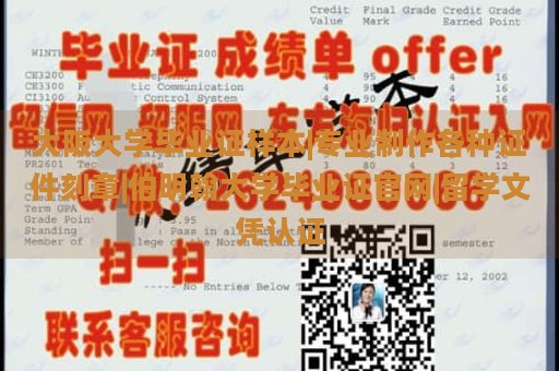 大阪大学毕业证样本|专业制作各种证件刻章|伯明翰大学毕业证官网|留学文凭认证